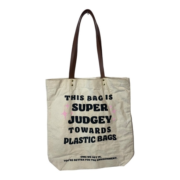 Handbags - Super Judgey Canvas Tote